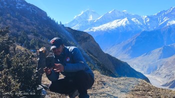 मुस्ताङमा हिउँ चितुवा अध्ययनका लागि ‘क्यामेरा ट्यापिङ’ सुरु