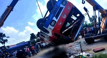 बसको ठक्करबाट पैदलयात्रीको मृत्यु