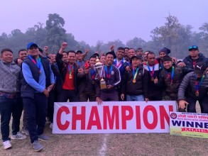 दोस्रो पथरी शनिश्चरे भेट्रान्स गोल्डकप : उर्लाबारी भेट्रान्स प्रथम