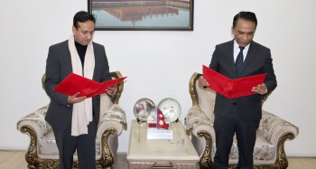 नबिल बैंकका नवनियुक्त अध्यक्ष निर्वाण कुमार चौधरीले पद तथा गोपनीयताको शपथ ग्रहण गरे