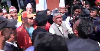 राजावादी भेलामा लिङदेन नआएपछि होहल्ला 