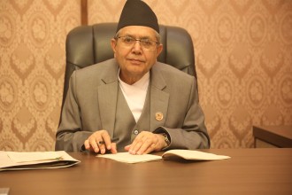 सभामुख र (रास्वपा)का कार्यवाहक सभापति अर्याल र प्रमुख सचेतक परियारसँग भेट