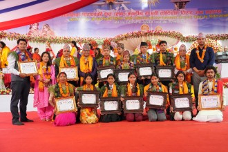 कोटिहोममा राष्ट्रव्यापी वक्तृत्वकला प्रतियोगिताको पुरस्कार वितरण