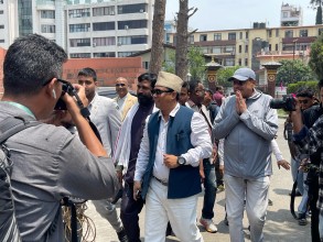 नागरिक उन्मुक्ति पार्टीका संरक्षक रेशम चौधरी पक्राउ