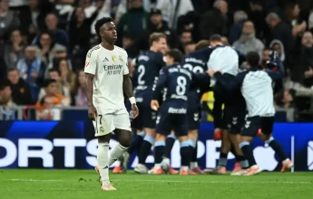 सेल्टा भिगोसँग रियल म्याड्रिड स्तब्ध, बार्सिलोनासँगको दूरी ४ अंकमा झर्‍यो