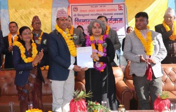 भारतको सहयोगमा दुई विद्यालय भवनको शिलान्यास