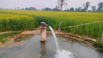 सिँचाइ समस्या समाधान गर्न बोरिङ जडान