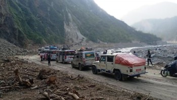 तीन दिनदेखि अवरुद्ध बिपी राजमार्ग सञ्चालन