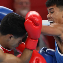 धरानमा बक्सिङ फाइट नाइट प्रतियोगिता हुँदै