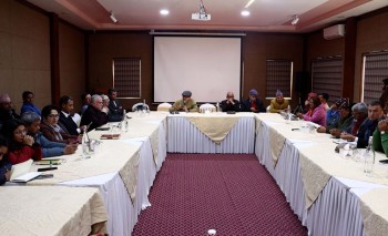 गगन थापाको नेतृत्वमा बुद्धिजीवीसँग छलफल, पत्रकार सम्मेलन भर्चुअल