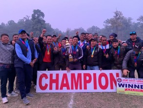 दोस्रो पथरी शनिश्चरे भेट्रान्स गोल्डकप : उर्लाबारी भेट्रान्स प्रथम