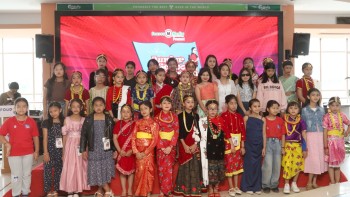 जुनियर स्कूल प्रिन्सेस २०२५ का प्रतियोगीहरुले देखाए आफ्नो प्रतिभा 