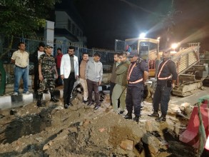 खानेपानी मन्त्रीको निरीक्षणपछि मेलम्चीको पाइपलाइन परीक्षणमा तीव्रता, ३,५०० घरधुरीले लाभ पाउने