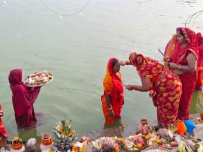 मिथिलाञ्चलमा आजदेखि चैती छठ सुरु