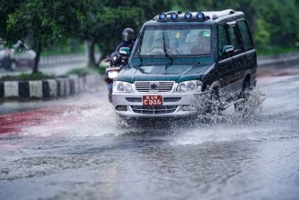 एक घण्टाको अवधिमा काठमाडौंमा ३५.४ मिलिमिटर वर्षा 