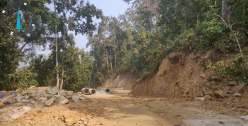 दार्चुलाको छाङ्गरु–दुम्लिङ जोड्ने घोरेटो बाटो निर्माण तीव्र