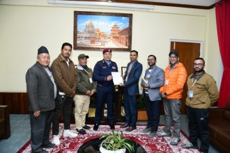 वैदेशिक रोजगार ठगी र मानव तस्करी नियन्त्रणका लागि सरोकार केन्द्रद्वारा आइजिपीलाई सुझाव पत्र