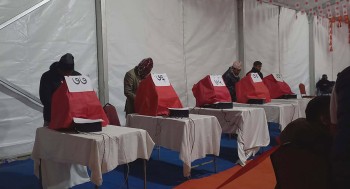 एमाले महाधिवेशनमा २,२२७ प्रतिनिधिद्वारा मतदान, ३६ अनुपस्थित