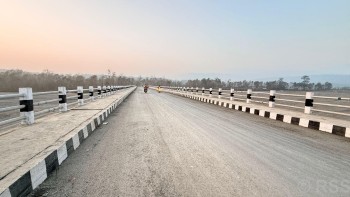 आठ वर्षपछि केरुङ्गे खोलामा पुल निर्माण सम्पन्न, स्थानीयलाई सहज आवतजावत