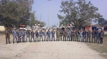 नेपाली सिमानाकामा सुरक्षा कडा