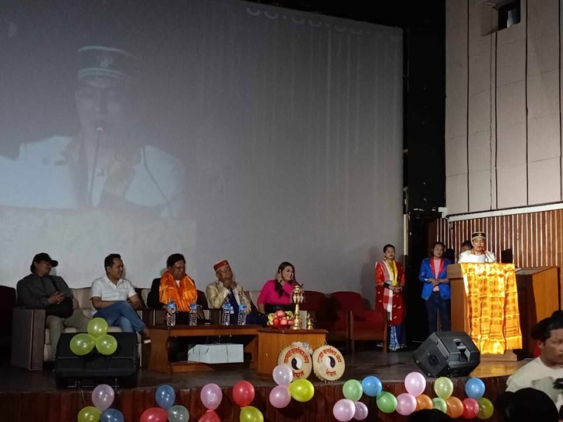 १७औ तामाङ चलचित्र संघ स्थापना दिवसको अवसरमा आयोजित सेमरी छोरङान पदक सम्मान कार्यक्रम