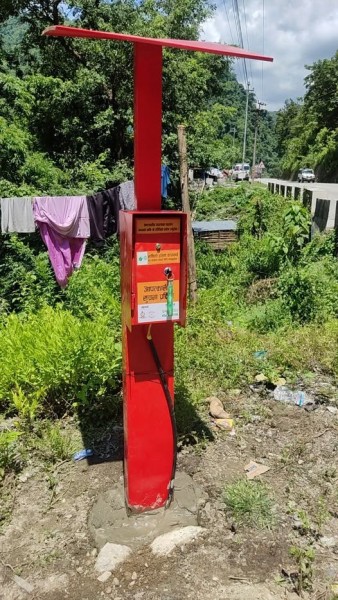 चितवनको सिमलतालमा आपतकालीन SOS डिभाइस जडान, उद्धार कार्य अझ प्रभावकारी हुने