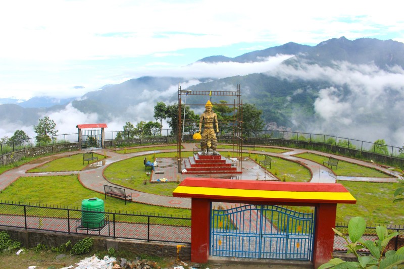 म्याग्दीको पछैमा नेपालकै एकमात्र रावण पार्क स्थापना
