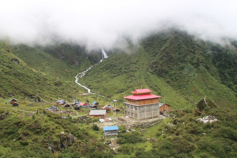 ४,१०० मिटर उचाइमा अवस्थित तोक्पेगोला, जहाँ ढोक्प्या समुदायको परम्परागत बसोबास