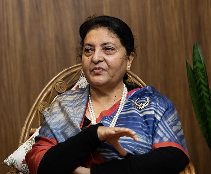 पूर्वराष्ट्रपति विद्या भण्डारीको भदौदेखि देश दौडाहा सुरु गर्ने तयारी