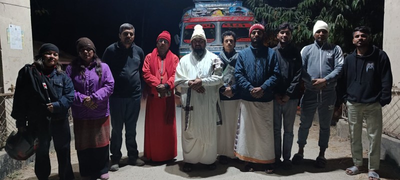 तेह्रथुमका किसानलाई गोलोक गोवर्धन गौशालाले निःशुल्क दियो गोरु