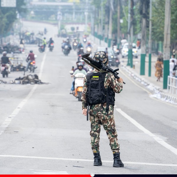 फागुन २१ गतेको निर्वाचनलाई लक्षित गर्दै एक महिना अगावै सेना परिचालन