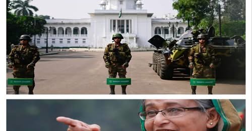 शेख हसिना विरुद्धको फैसलाअघि बङ्गलादेशमा कडा सुरक्षा