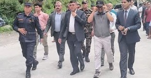 गल्छी–त्रिशूली–मैलुङ–स्याफ्रुबेसी सडक निरीक्षणमा मन्त्री दाहाल, निर्माण कार्य तीव्र पार्न निर्देशन