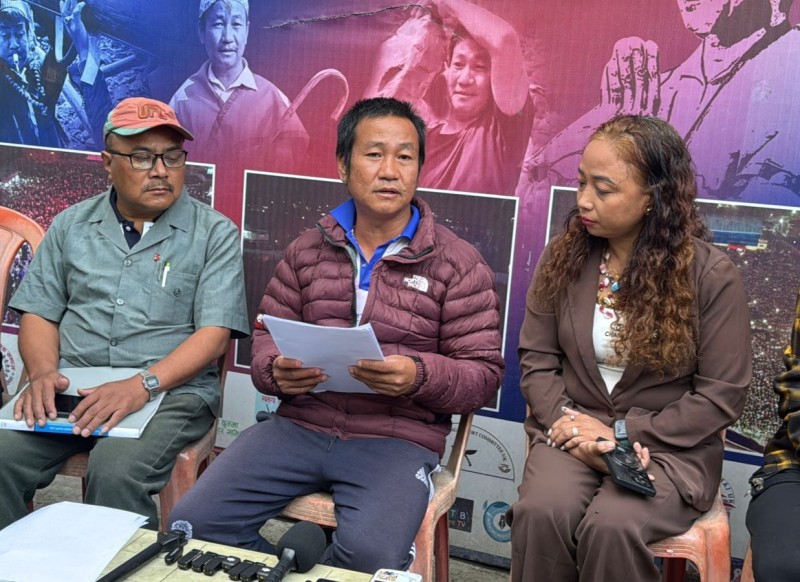 पूर्वी नेपालमा हर्क साम्पाङको दौडधूप, देश विकासका लागि श्रमदान अपरिहार्य