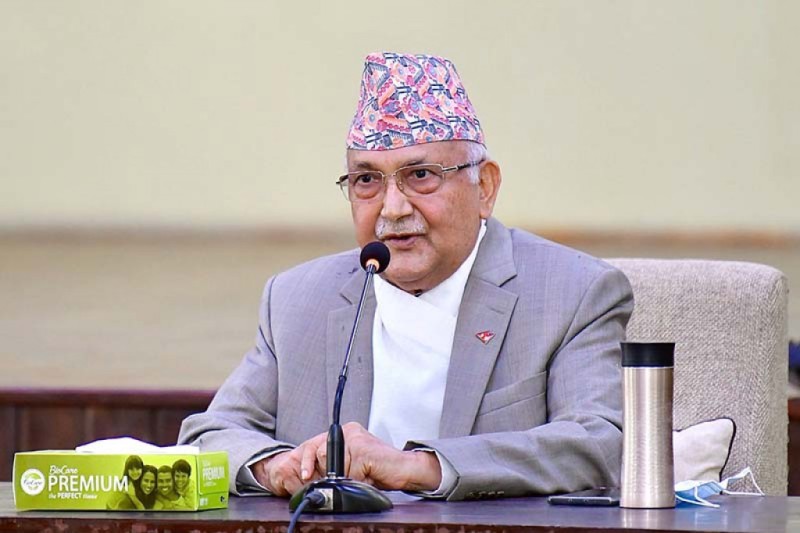 प्रधानमन्त्री ओलीद्वारा सबैलाई धन्यवाद ज्ञापन 