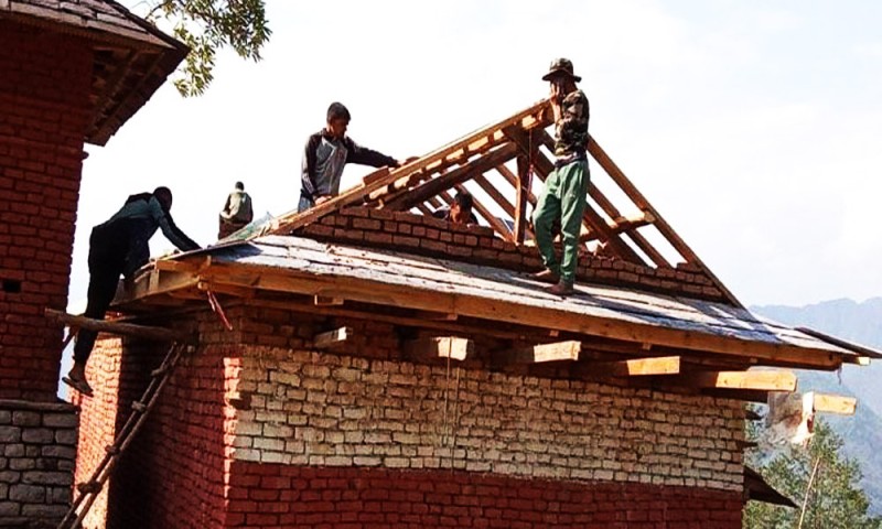 मौलिक स्वरुप कायम राख्दै कोतघर जीर्णोद्धार हुँदै