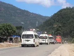 वर्षा सकिएपछि मुग्लिन–मलेखु सडकको काम थालियो