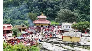 गलेश्वर शिवालयमा भक्तजनको घुइँचो