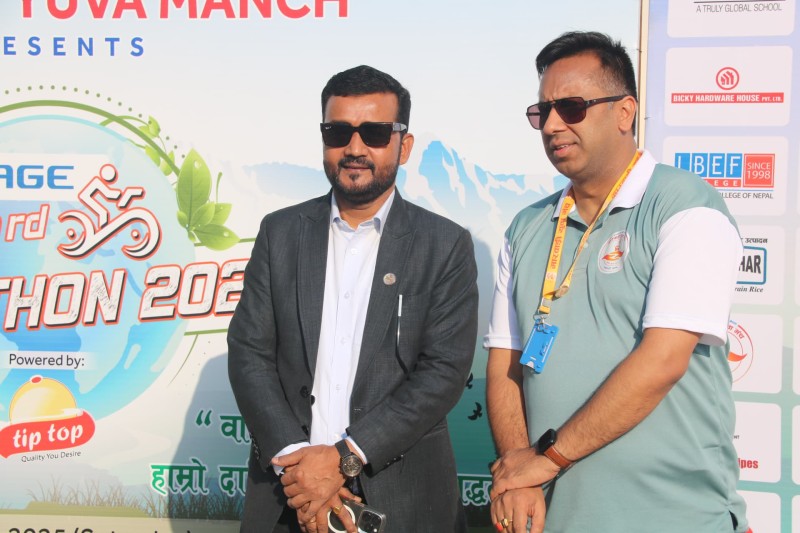 वर्तमान अवस्थामा साइकल यात्राको महत्व झनै बढ्दै गएको छ ः मन्त्री यादव  