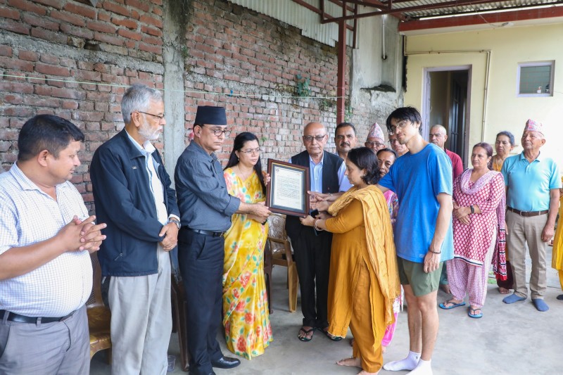 राष्ट्रपति पौडेलले पठाए ढुंण्डीराज शास्त्रीको परिवारलाई समवेदना 