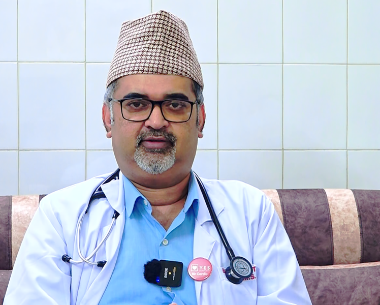 उच्च रक्तचाप ‘साइलेन्ट किलर’ हो, लक्षण नदेखिन सक्छ ः डा.दिपक मिश्र