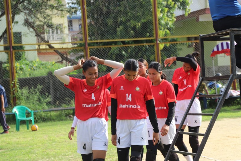 हेटौँडामा जारी नेकोस कप महिला भलिबल - एपिएफ र गण्डकीको विजयी सुरुआत