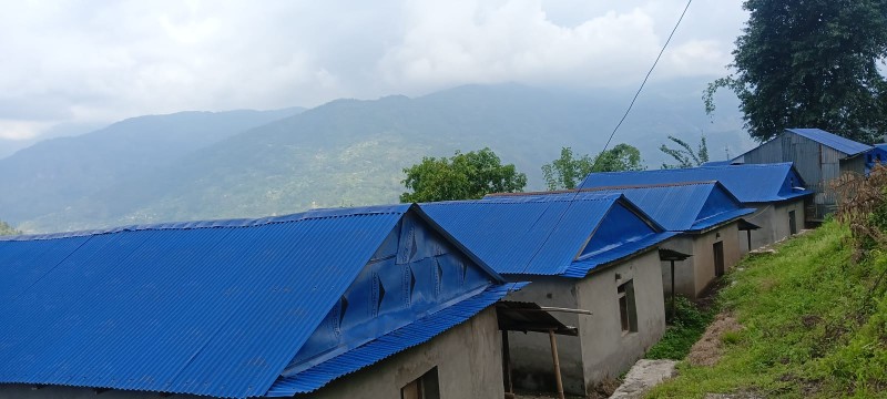 दुरागाउँमा एकीकृत बस्ती बन्यो, बस्ने मान्छे भएनन् 