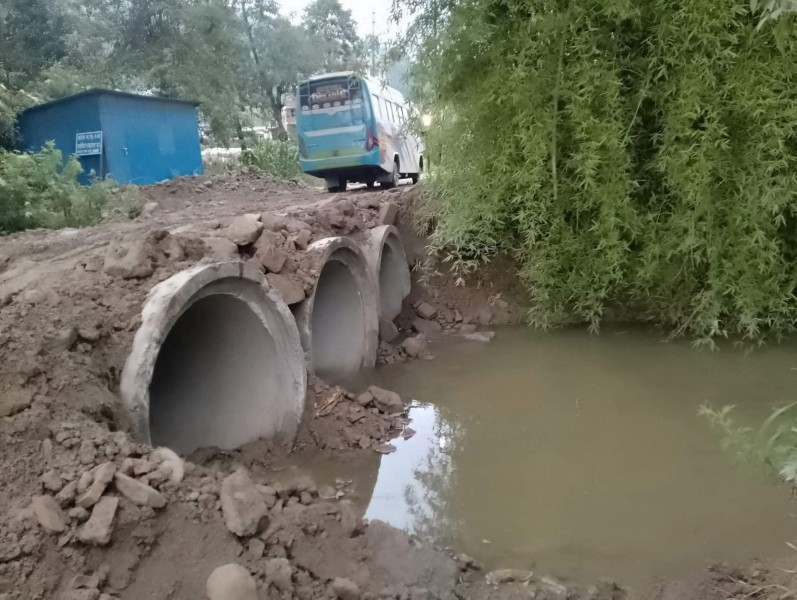 नाला–भक्तपुर सडकखण्ड पुनः अवरुद्ध