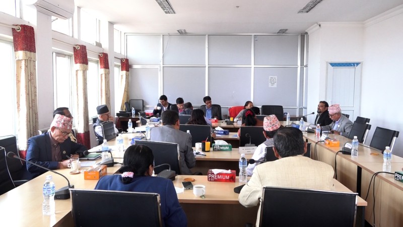 विधायन व्यवस्थापन समितिको बैठक बस्दै 