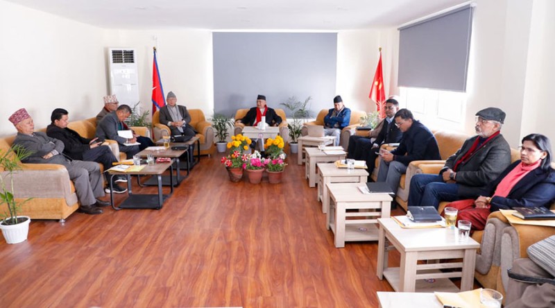 आज बस्दै एमाले केन्द्रीय सचिवालय बैठक, निर्वाचन र आन्तरिक तयारी एजेण्डामा