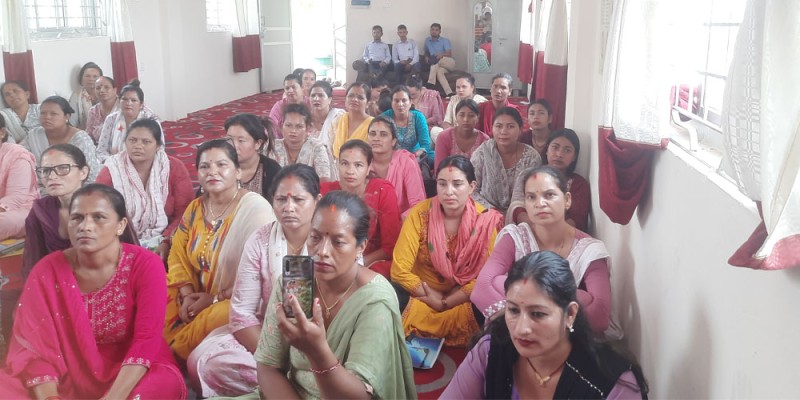 दाङमा आमा साक्षरता अभियान