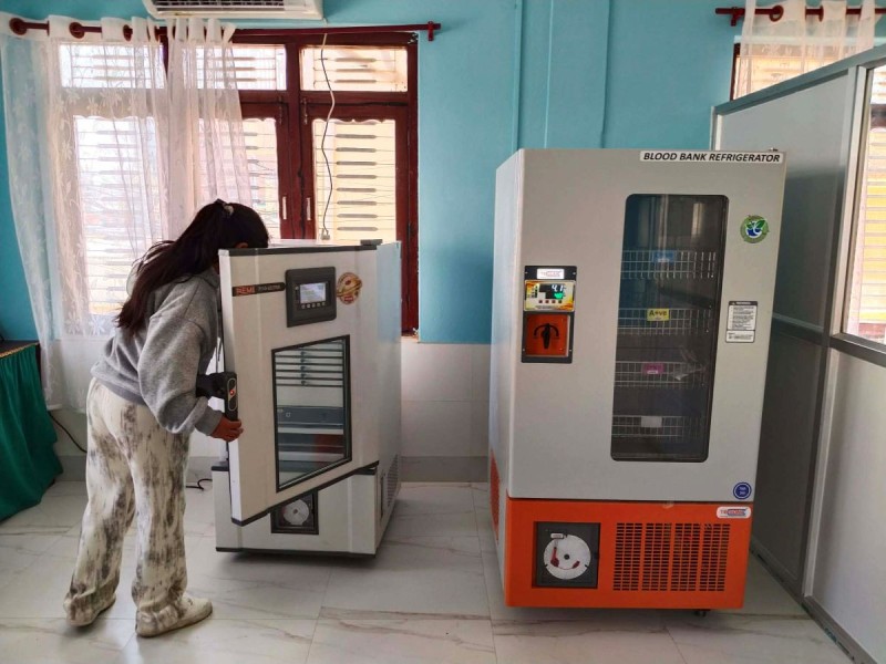 बागलुङमा ‘प्लेटलेट्स’ बनाउन थालियो : पोखरा र काठमाडौँ पठाउनुपर्ने बाध्यता अन्त्य