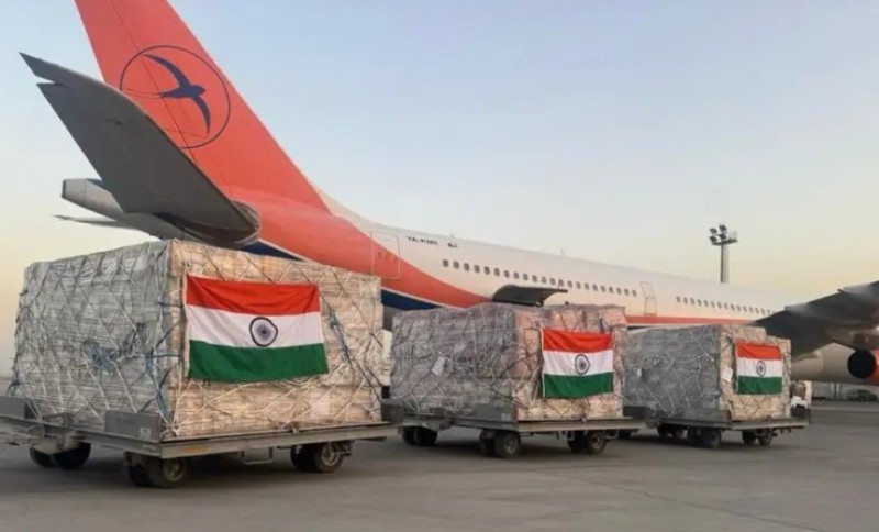 भारतले अफगानिस्तानलाई ७३ टन औषधि र भ्याक्सिन सहायता पठायो