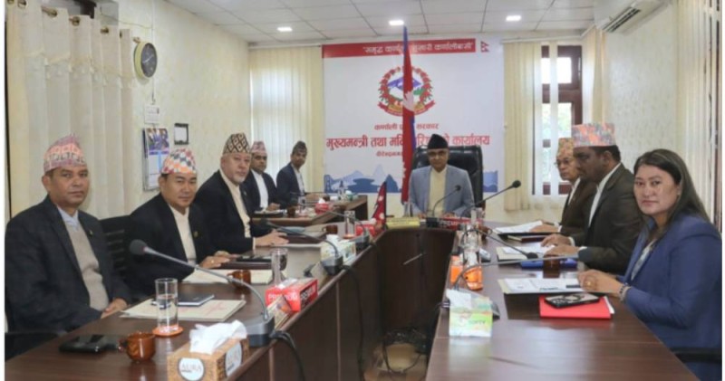 कर्णाली मन्त्रिपरिषद् बैठकः सहिद स्मृति तथा जीवन निर्वाह भत्ता दिने निर्णय